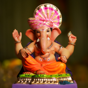 18-inch Pheta Sambhavi Ganesh Maharaj