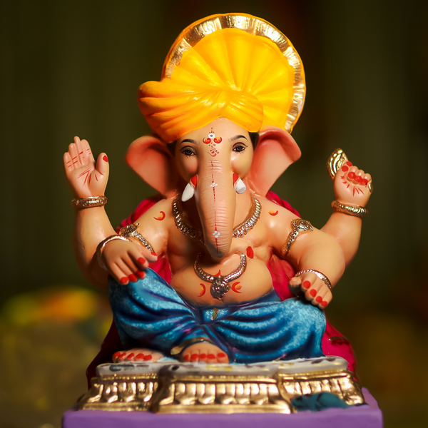 18-inch Pheta Sambhavi Ganesh Maharaj