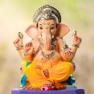 15-inch Lalitasana Ganesh Maharaj