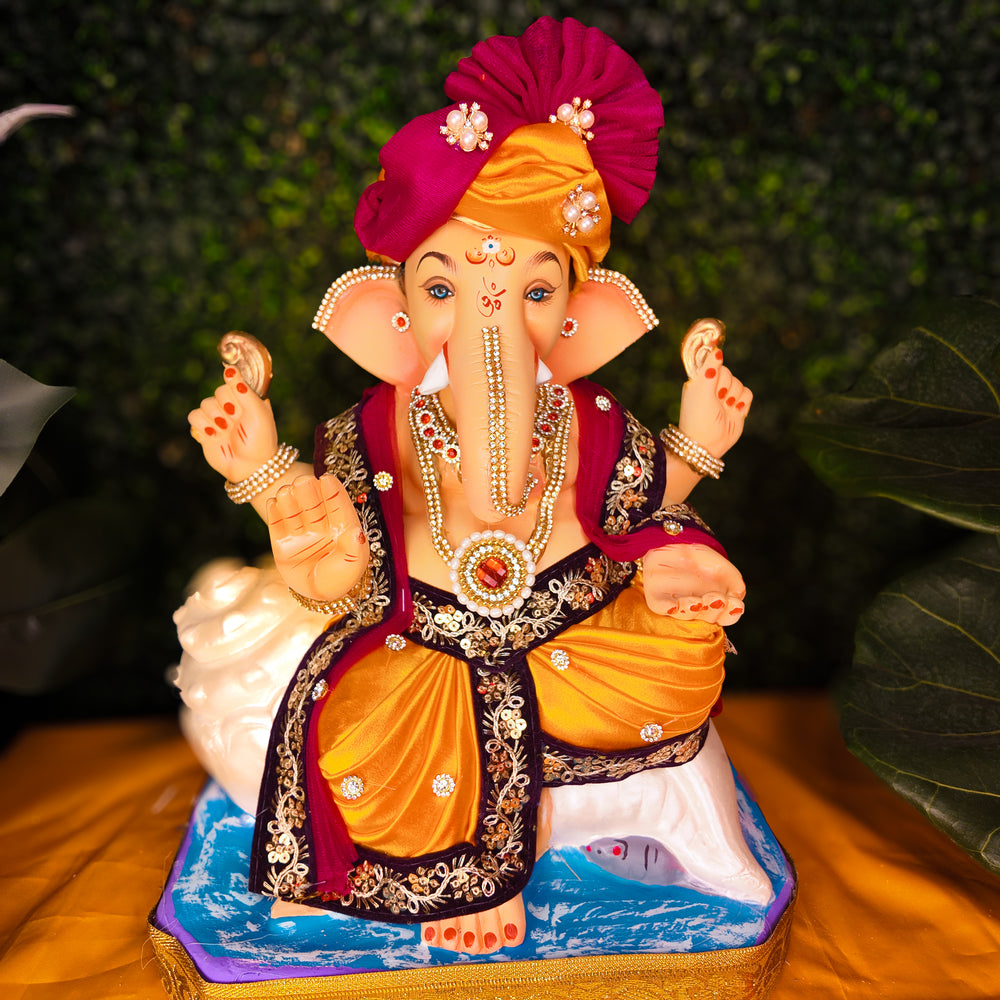 15-inch Ganesh [Shankheshwar]