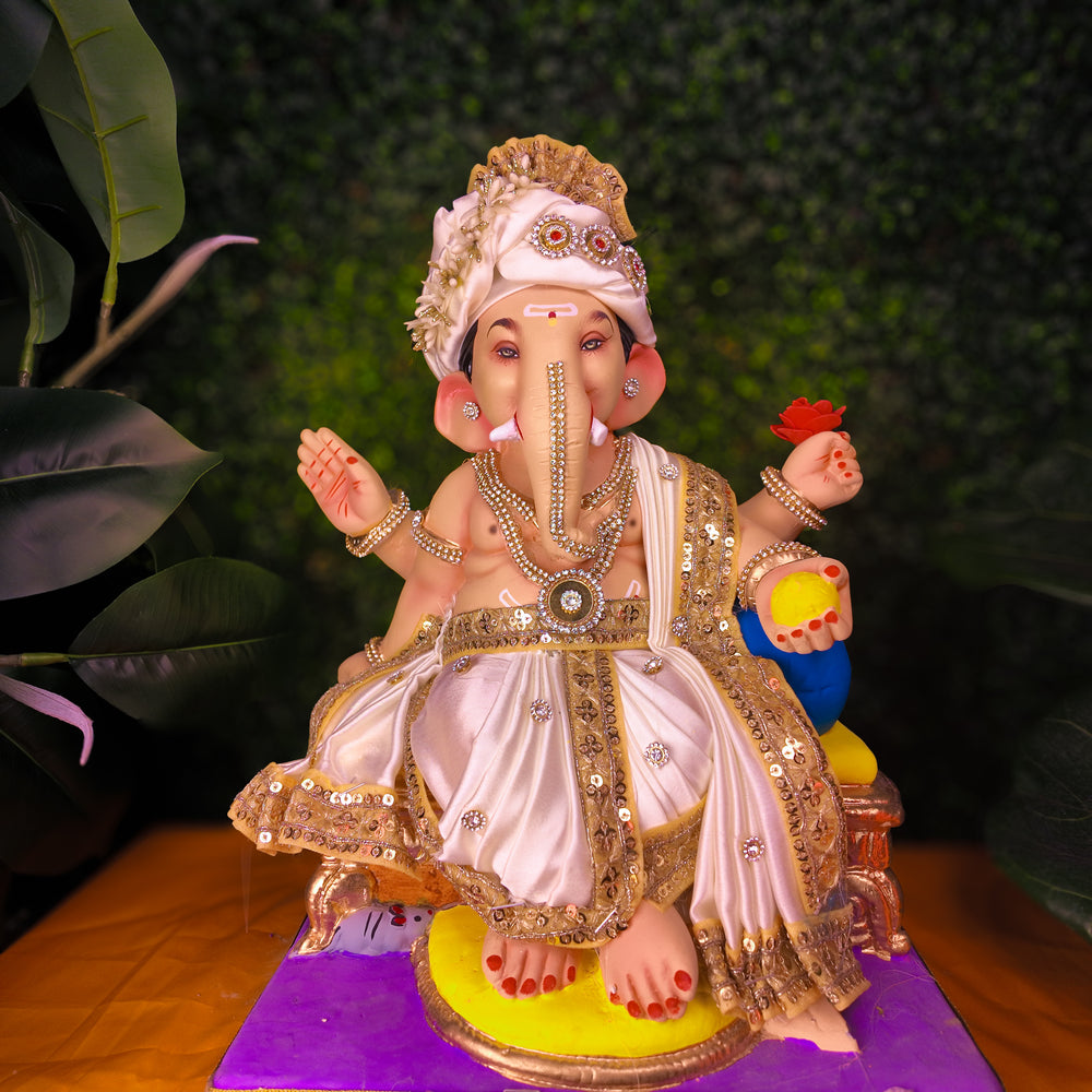 15-inch Ganesh [Shweta-Pheta]